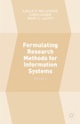 Cover: Formulating Research Methods for Information Systems - Palgrave Macmillan