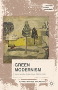 Cover: Green Modernism - Palgrave MacMillan