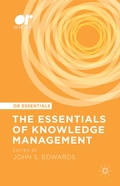 Bild: The Essentials of Knowledge Management - Palgrave Macmillan
