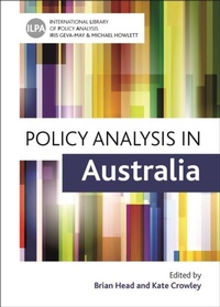 Enlarge image Cover: Policy Analysis in Australia - Policy Press