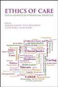 Cover: Ethics of Care - Policy Press