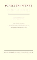 Cover: Schillers Werke. Nationalausgabe - Verlag Hermann B&ouml;hlaus Nachfolger Weimar