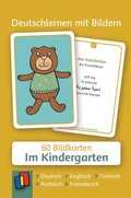 Cover: Im Kindergarten - 60 Bildkarten - Verlag an der Ruhr