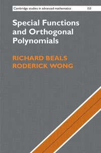 Enlarge image Cover: Special Functions and Orthogonal Polynomials - Cambridge University Press