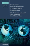 Cover: Establishing Judicial Authority in International Economic Law - Cambridge University Press