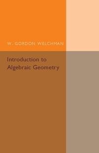 Abbildung von: Introduction to Algebraic Geometry - Cambridge University Press