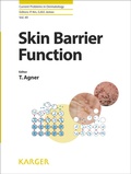 Cover: Skin Barrier Function - S. Karger