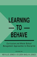 Cover: Learning to Behave - Routledge Falmer