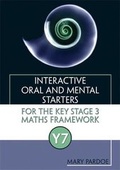 Cover: Interactive Oral and Mental Starters for the Key Stage 3 Mathematics Framework: Year 7 - Hodder Education
