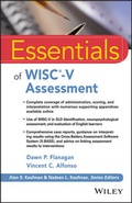 Cover: Essentials of WISC-V Assessment - Wiley