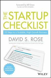 Abbildung von: The Startup Checklist - Wiley