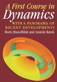 Enlarge image Cover: A First Course in Dynamics - Cambridge University Press