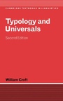 Cover: Typology and Universals - Cambridge University Press