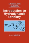 Cover: Introduction to Hydrodynamic Stability - Cambridge University Press