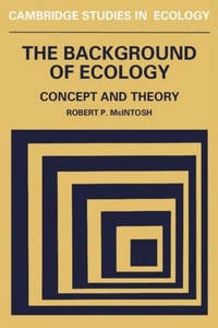 Enlarge image Cover: The Background of Ecology - Cambridge University Press
