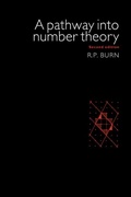 Cover: A Pathway Into Number Theory - Cambridge University Press