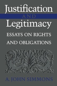 Enlarge image Cover: Justification and Legitimacy - Cambridge University Press