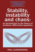 Cover: Stability, Instability and Chaos - Cambridge University Press
