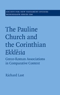 Abbildung von: The Pauline Church and the Corinthian Ekklesia - Cambridge University Press