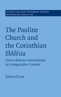 Abbildung von: The Pauline Church and the Corinthian Ekklesia - Cambridge University Press