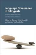 Cover: Language Dominance in Bilinguals - Cambridge University Press