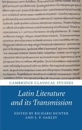 Cover: Latin Literature and its Transmission - Cambridge University Press