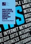 Cover: The Reuters Institute Digital News Report 2015 - Reuters Institute for the Study of Journalism