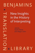Cover: New Insights in the History of Interpreting - John Benjamins Publishing Company