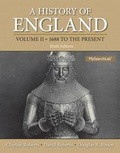 Cover: History of England, A, Volume 2 (1688 to the Present) Plus Mysearchlab with Etext -- Access Card Package - Pearson