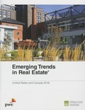 Cover: Emerging Trends in Real Estate 2016 - Urban Land Institute,U.S.