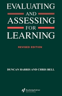 Enlarge image Cover: Evaluating and Assessing for Learning - Routledge Falmer