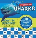 Cover: Now I'm Reading! Level 2: Let's Explore! Sharks - Now I'm Reading!