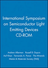 Enlarge image Cover: International Symposium on Semiconductor Light Emitting Devices - Wiley