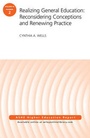 Cover: Realizing General Education: Reconsidering Conceptions and Renewing Practice - Jossey-Bass