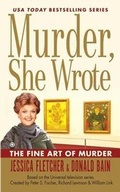 Cover: Murder, She Wrote the Fine Art of Murder - Thorndike Press Large Print