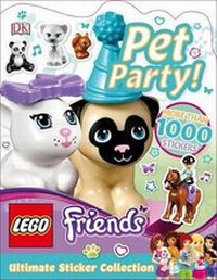 Enlarge image Cover: Ultimate Sticker Collection: Lego Friends: Pet Party! - DK Publishing (Dorling Kindersley)
