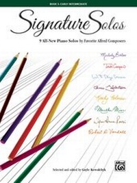 Abbildung von: Signature Solos, Book 3 - Alfred Publishing Company Inc