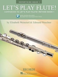 Abbildung von: Let's Play Flute! - Repertoire Book 1: Book with Online Audio - Ricordi