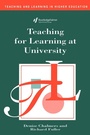 Cover: Teaching for Learning at University - Routledge Falmer