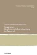 Cover: Empirische Geschichtsschulbuchforschung in &Ouml;sterreich - Studien Verlag