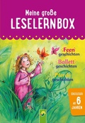 Cover: Meine gro&szlig;e Leselernbox: Feengeschichten, Ballettgeschichten, Pferdegeschichten - Schwager & Steinlein Verlag