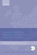 Cover: Concepts of Addictive Substances and Behaviours across Time and Place - Oxford University Press