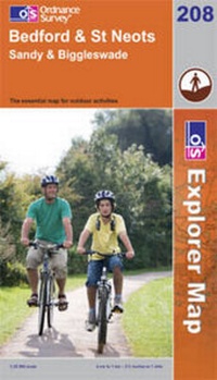 Abbildung von: Bedford and St.Neots, Sandy and Biggleswade - Ordnance Survey