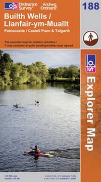 Abbildung von: Builth Wells, Painscastle and Talgarth - Ordnance Survey