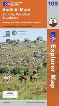 Abbildung von: Bodmin Moor - Ordnance Survey