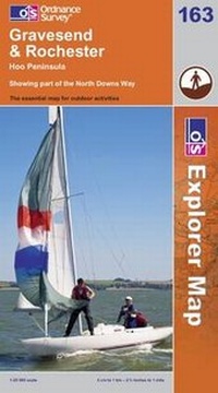 Abbildung von: Gravesend and Rochester - Ordnance Survey