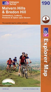 Abbildung von: Malvern Hills and Bredon Hill - Ordnance Survey