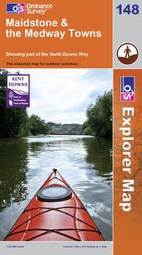 Abbildung von: Maidstone and the Medway Towns - Ordnance Survey