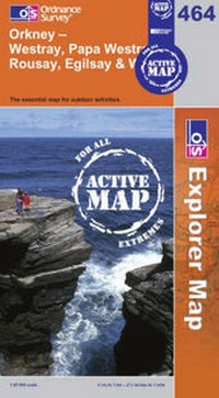 Abbildung von: Orkney - Westray, Papa Westray, Rousay, Egilsay and Wyre - Ordnance Survey