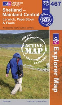 Abbildung von: Shetland - Mainland Central - Ordnance Survey